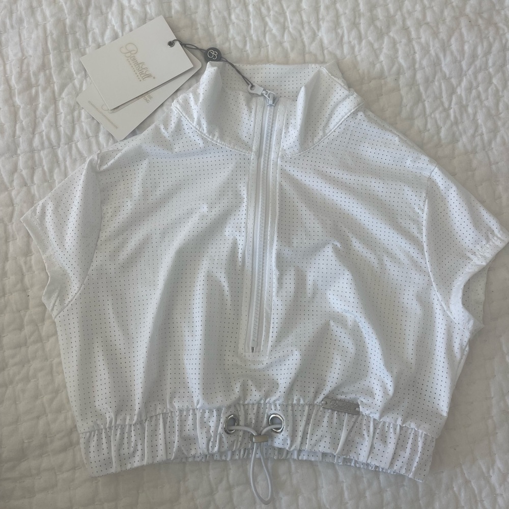 COPY - Bombshell sportswear white crop top